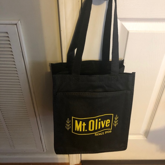 Mt. Olive Reuseable Grocery Bag (Holds 6 Plus Jars) GREAT Condition From Factory - Picture 2 of 5